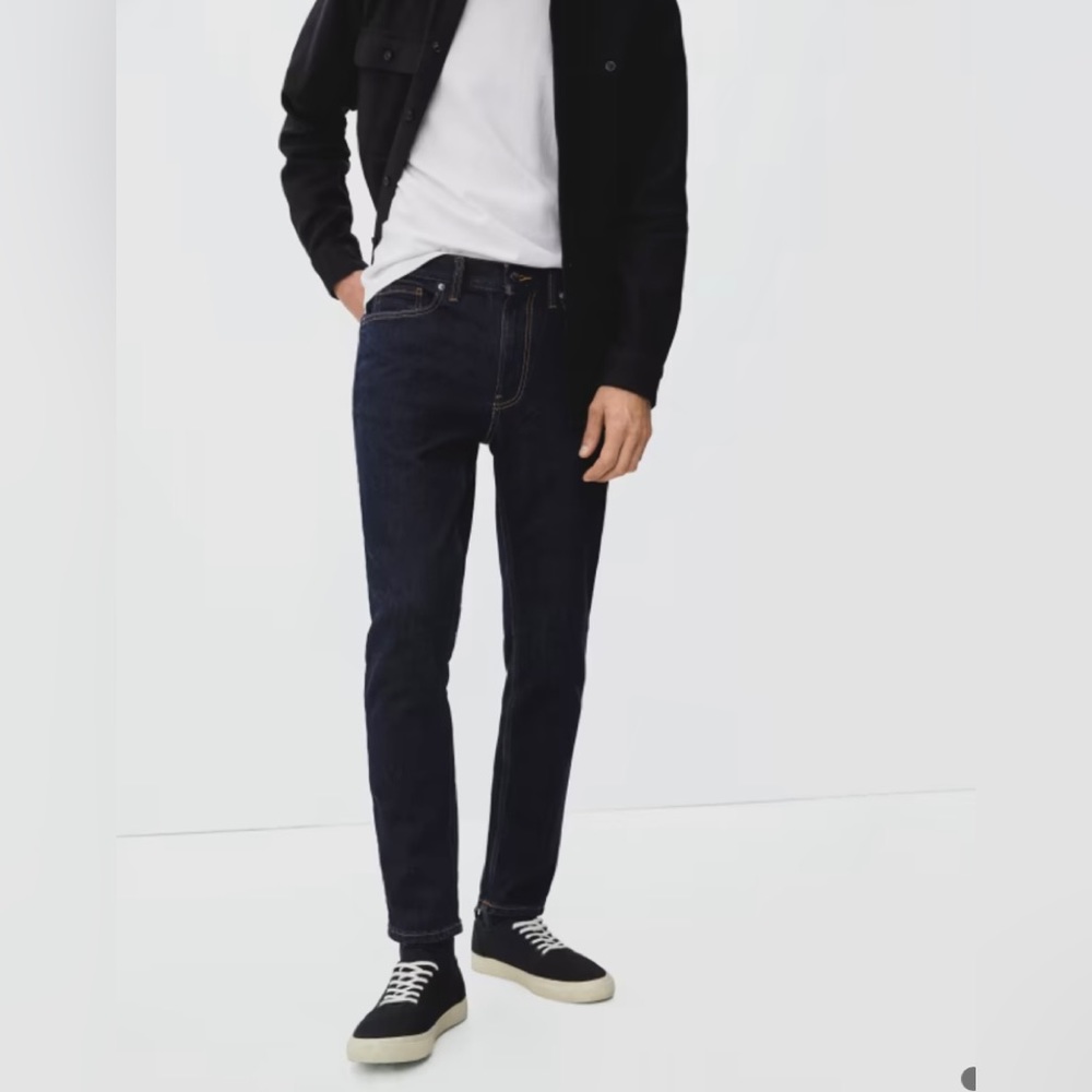 Everlane Men's Slim Jeans - Dark Blue